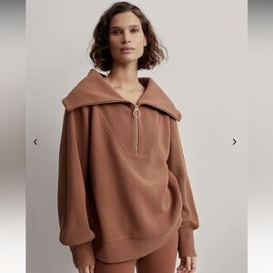 Vine half zip pullover